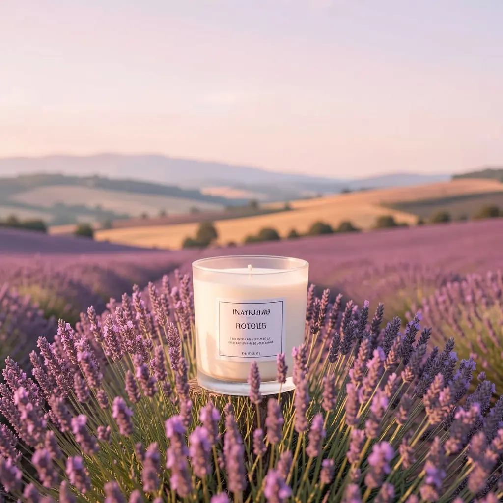 Lavender Fields natural soy candle